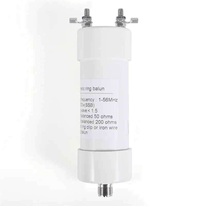 sunri-1-4-500w-バランアンテナ-1-56mhz-入力-50Ω-出力-200Ω-短波-ssb-am-fm-ダイポール-ウィンドムアンテナ用