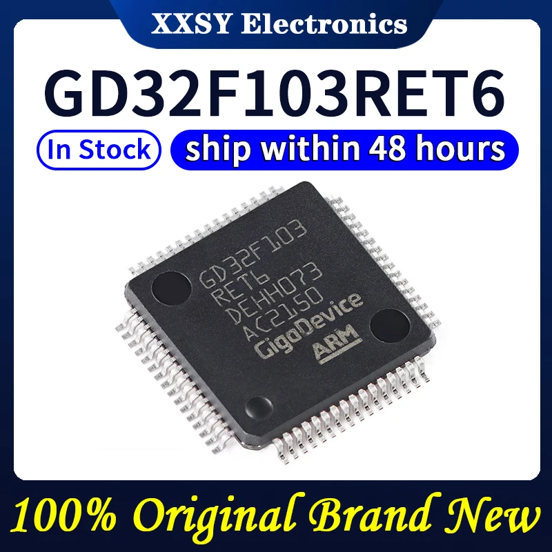 集積回路gd32f103ret6 lqfp64 100% オリジナル新品