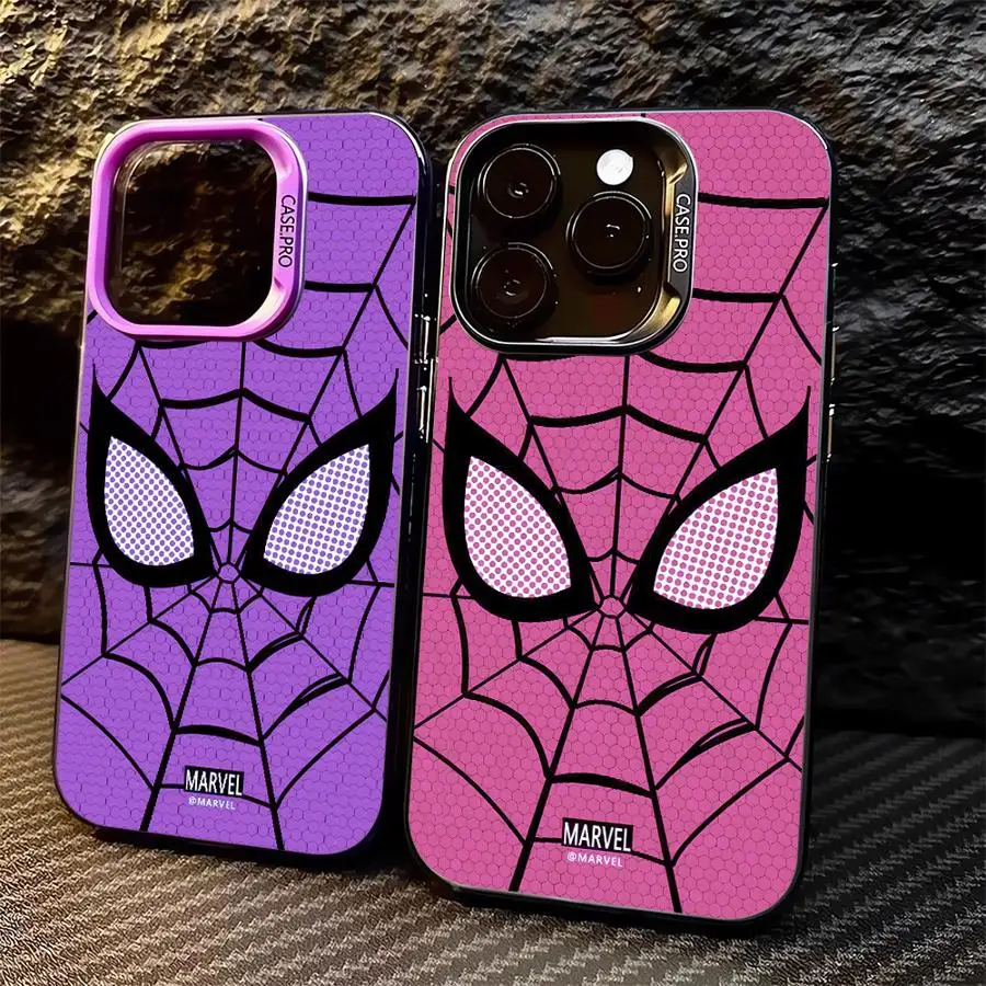 Marvel Sipider Man Logo Case for Xiaomi Poco X3 NFC F4 F3 GT X5 C50 C51 Redmi K60 Ultra 13T Mi 11 Lite 12T Pro Soft Cover