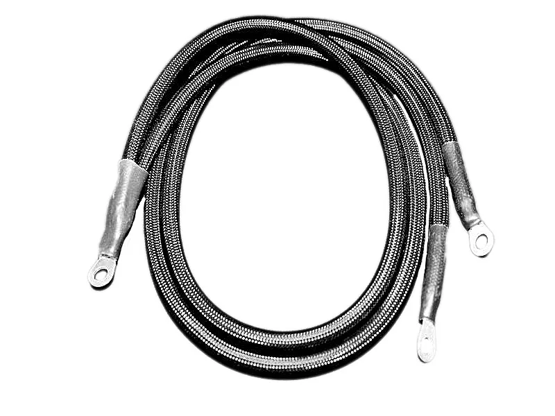

200330791 edm Ground Cable L=750mm for ROBOFIL 200 machine. Charmilles 200.330.791, 330.791 C330791 EDM Grounding braid, Power