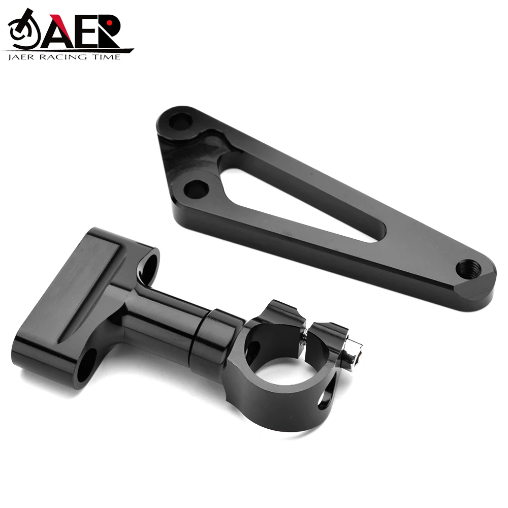 لهوندا CB600F الدبور 2007-2016 دراجة نارية CNC الألومنيوم قابل للتعديل التوجيه المثبط استقرار بطانة قوس تصاعد