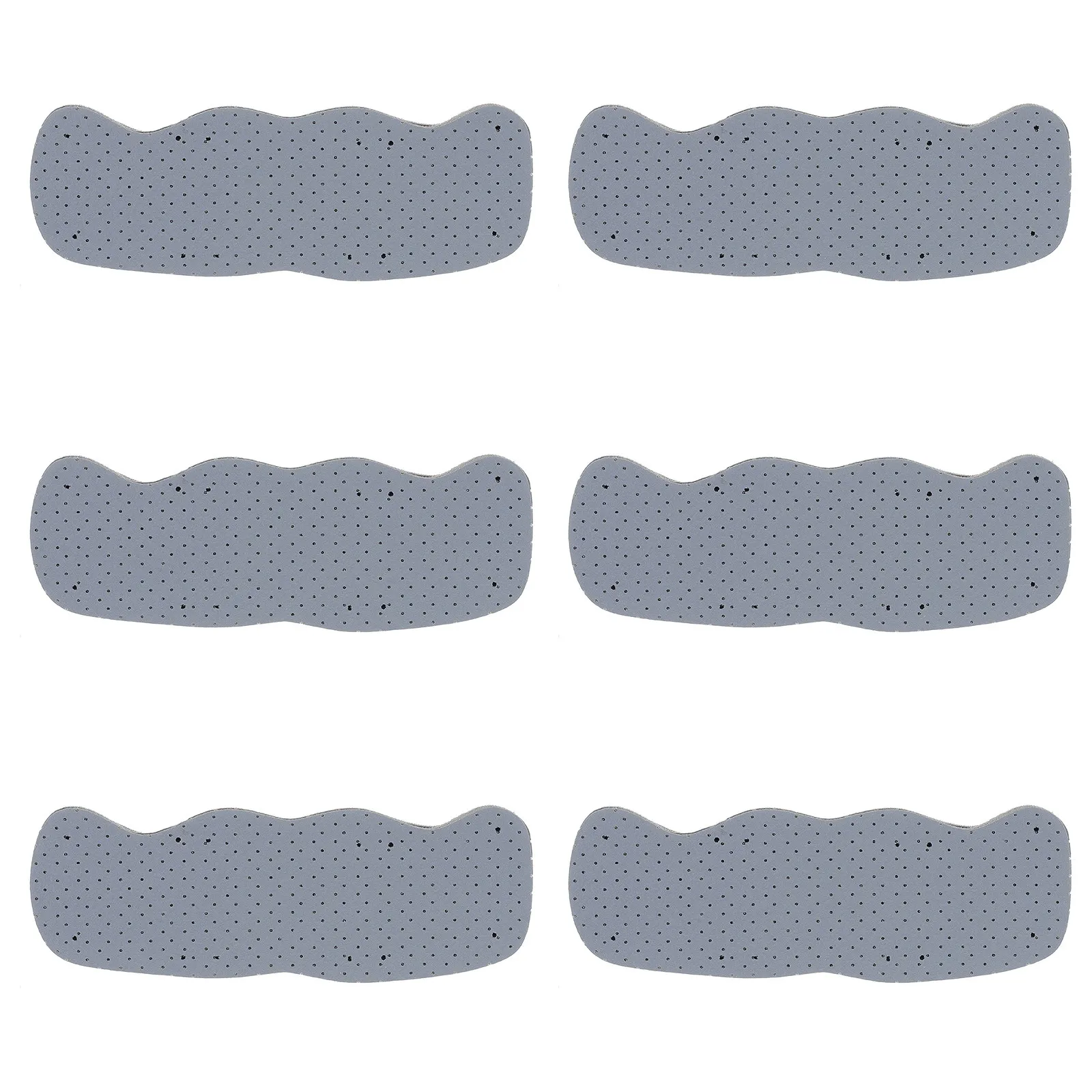 

6Pcs Hard Hat Sweatbands Washable Sweat Absorbing Liners Light Grey Design for Safety Breathable Sweatband
