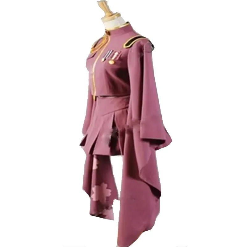 

Тысяча вишневых деревьев Senbonzakura Miku кимоно, униформа, одежда на Хэллоуин для девочек, военная форма со шляпой