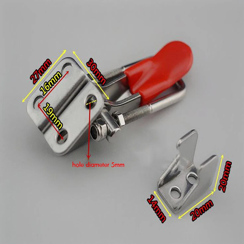 Holding capacity 180KG Hasp Fastener, Toggle Latch, Hasp Catch - Trailer Industrial защелка фиксатор