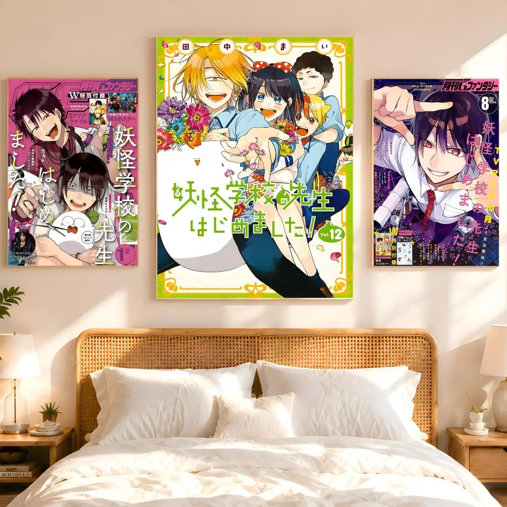 A T-Terrified Teacher At Ghoul S-Schoo Poster 1PC HD Matte Peel And Stick Wall Decor For Bedroom Living Room Dorm Office