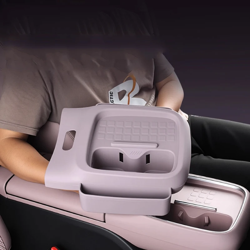 

For GAC AION UT 2025 2026 Anti Slip Silicone Pad for Water Cup Handrail Box Special Car Interior Protective Pad