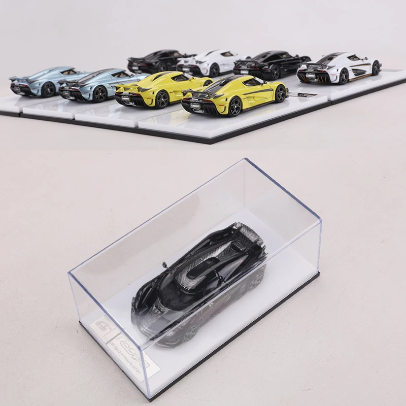 SC ART 1:64 Supercar die-cast alloy simulation car model toy collectible ornament view 5
