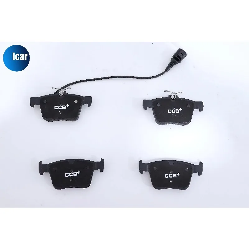 High quality Rear Ceramic Brake Pad Matching Carbon Ceramic Brake Disc for Audi RS3 (8VM) TTRS (FV3) OE#8V0698451C; 8V0698451E