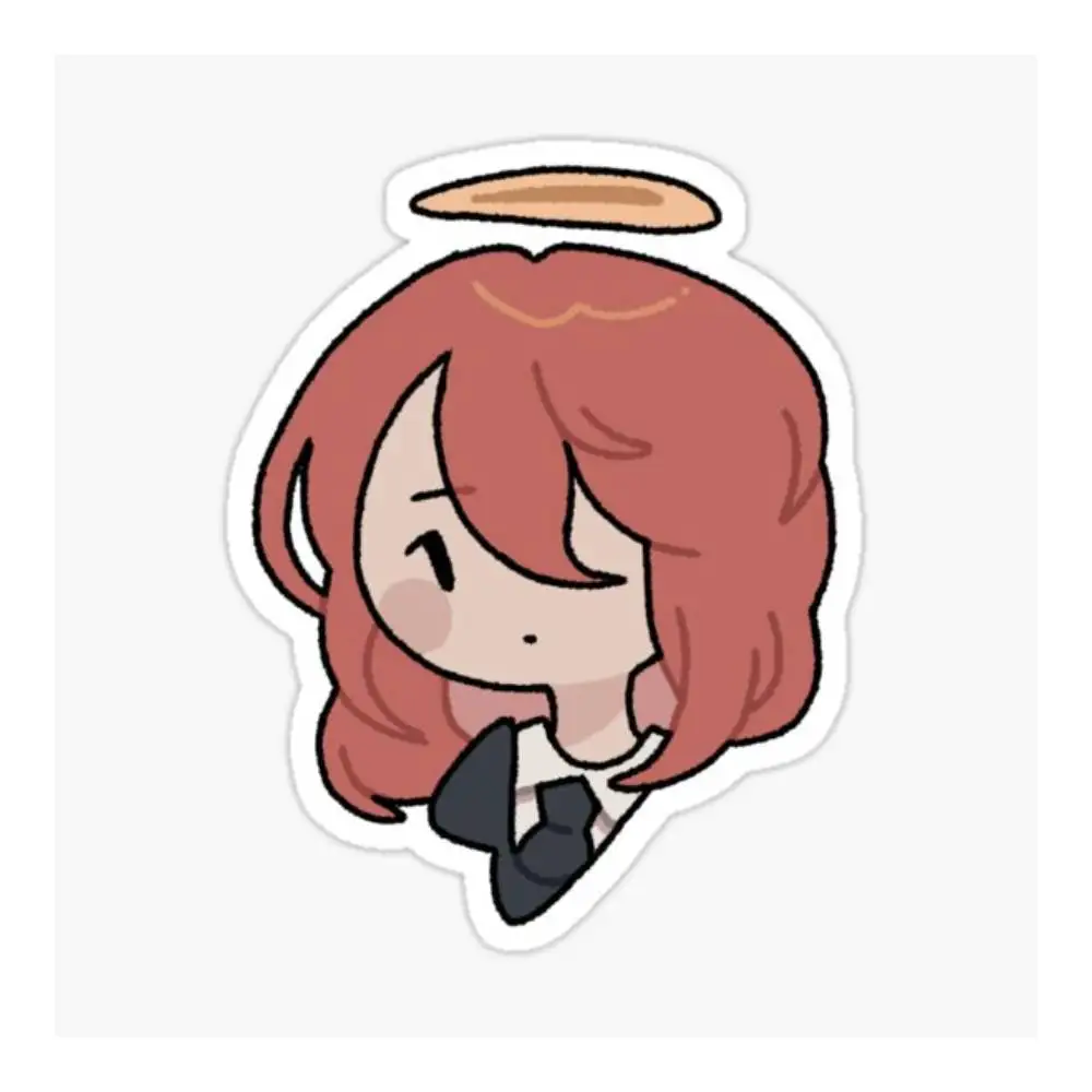 Angel Devil Sticker Ersonality Decoration Car Electric Car Helmet Rear Windshield Body