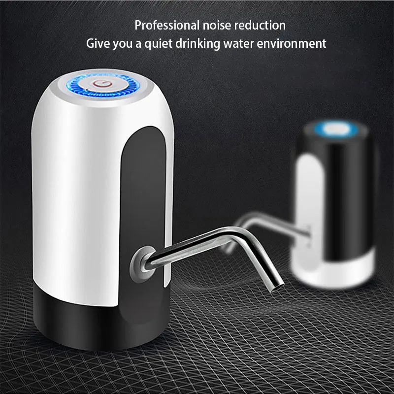 Portable Water Dispenser Automatic Water Bottle Pump Electric Cold Water Dispenser for Garrafon USB Rehargable Switch Drinking