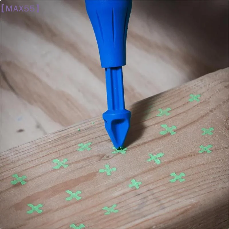 【MAX-55】1 PCS Inkjet Water Color Positioning Pen Green Scribed Notebook New Woodworking Marker Pen
