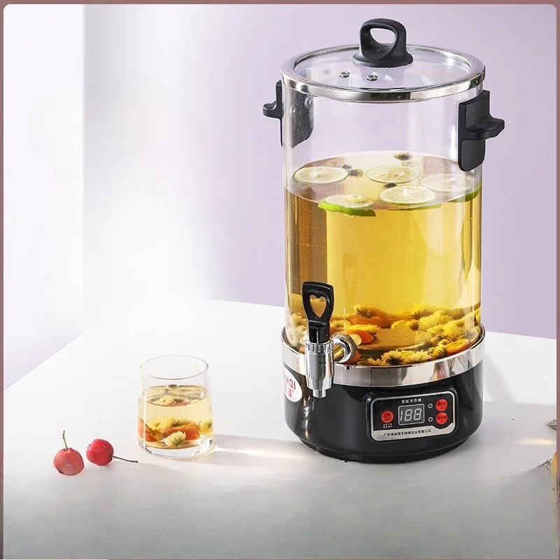 Black tea brewer Automatic electric heating commercial tea brewing bucket Steam large capacity intelligent boiling water