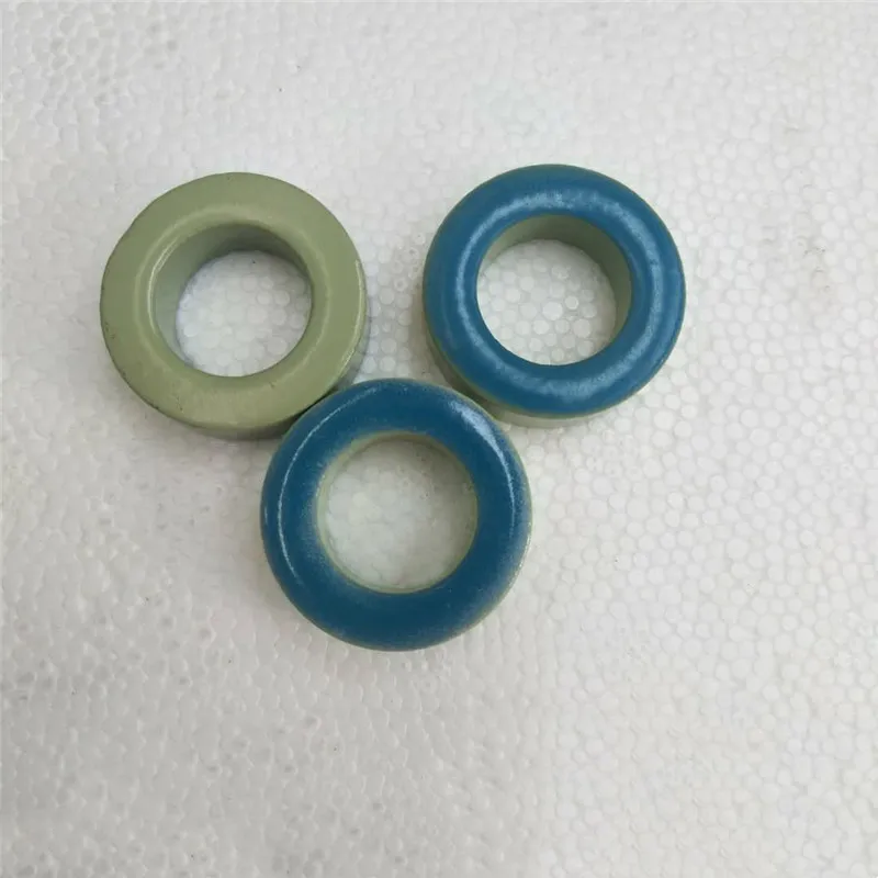 T130-52 Iron Ferrite Toroid Cores 33*20*11mm For Inductors Iron powder Core Blue Green Ring