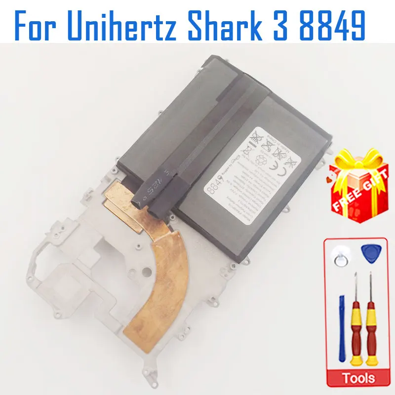 Novo original unihertz tank 4 pro 8849 tubarão 3 bateria interna construída bateria do telefone celular para unihertz tank 4 pro telefone inteligente