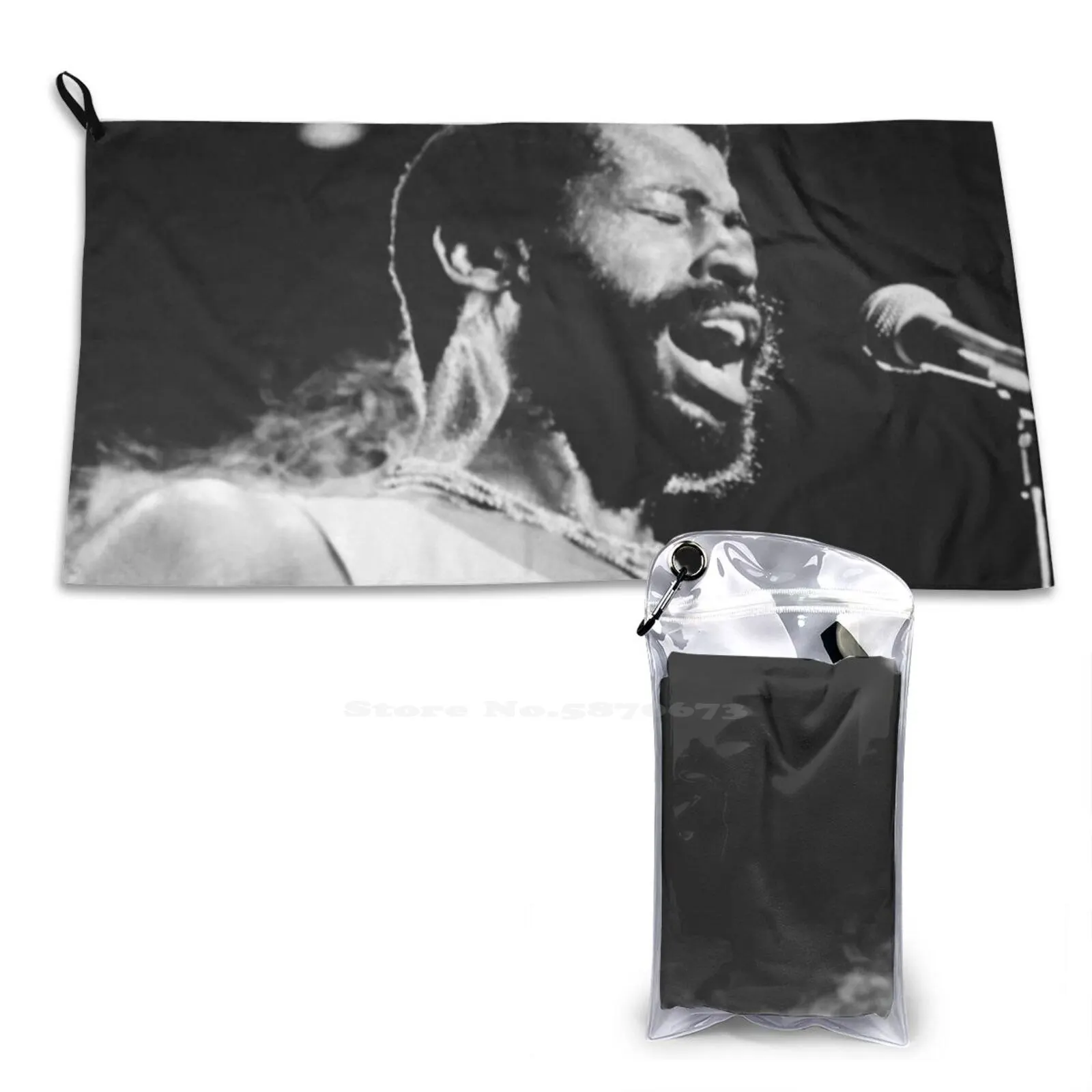 Pendergrass Microfiber Quick Dry Towel Beach Towel Teddyp Teddy Pendergrass Singer Soul Music Love Black Turn Off Lights