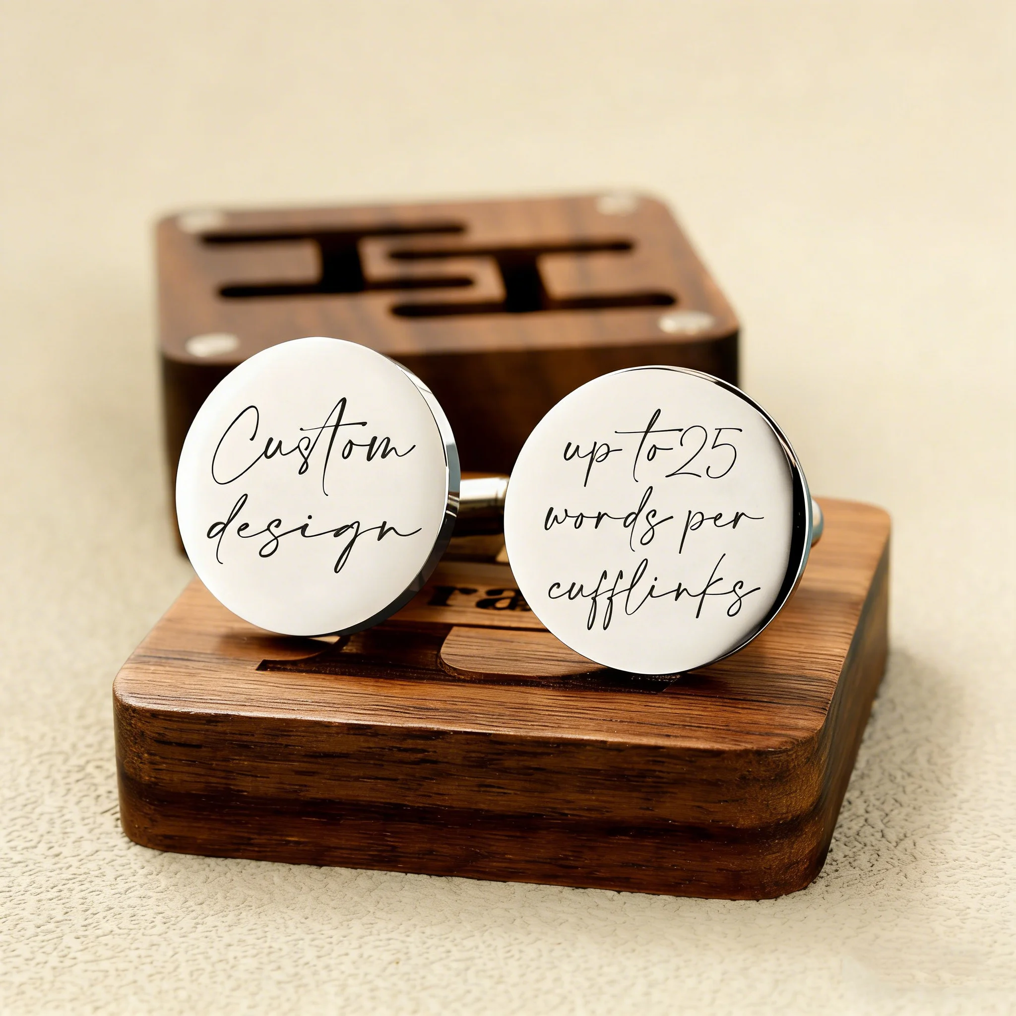 

Персонализированные запонки с любым текстом: подарки на свадьбу, день рождения, годовщину, модные аксессуары для мужчин