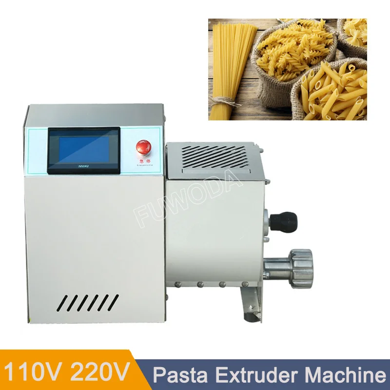 

Automatic Spaghetti Macaroni Making Vegetable Noodle Machine Electric Pasta Maker Noodles Pasta Press Dough Mixer