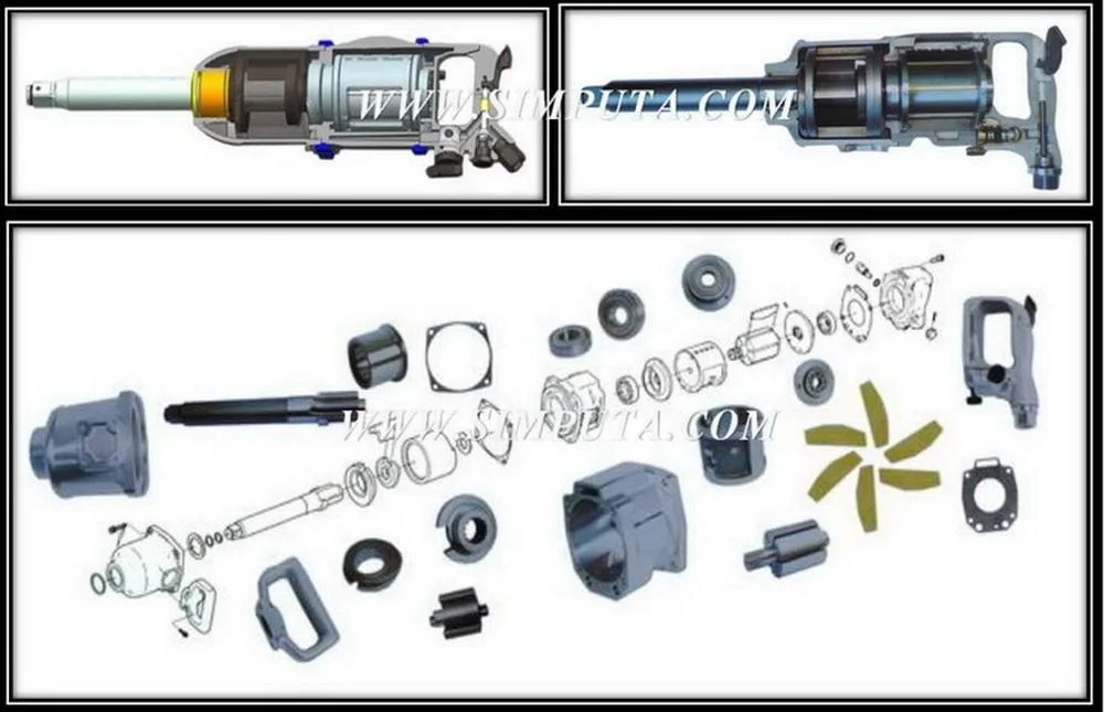 1 inch air impact wrench Pneumatic Wrench