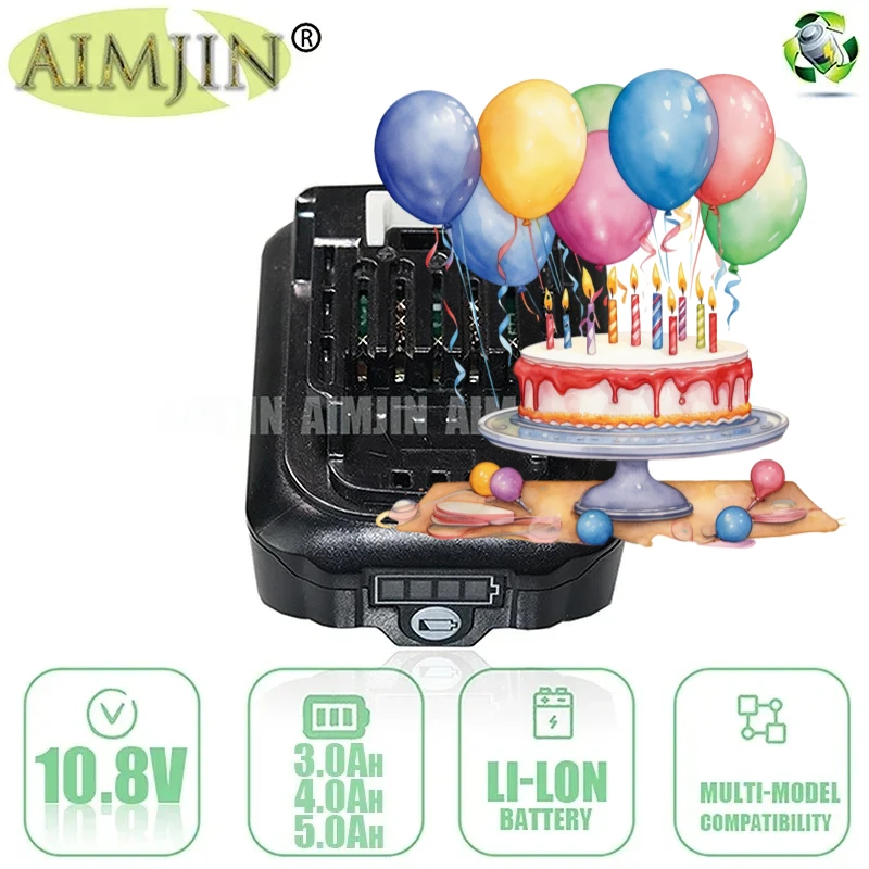 2026 لماكيتا BL1021B BL1040B 10.8V 4000mAh 197390-1 BL1015 1973901 BL1041B BL1015B BL1020B بطارية ليثيوم أيون