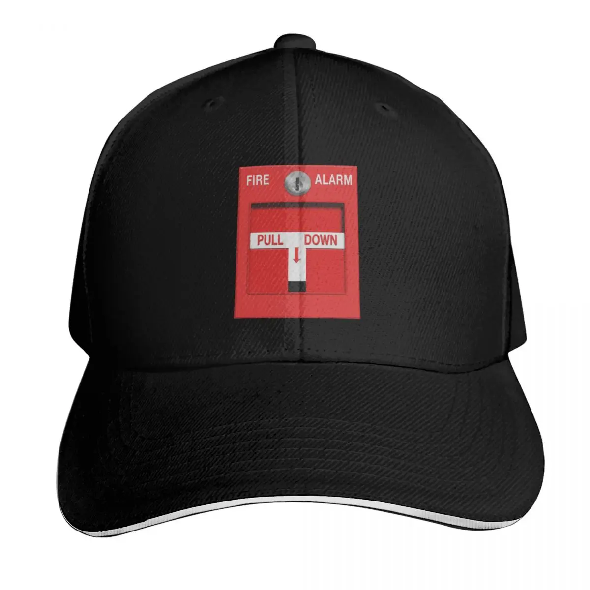 Fire Alarm Pull Station Baseball Cap Gift for Him Her Casual Daily Wear Quick Dry Performance