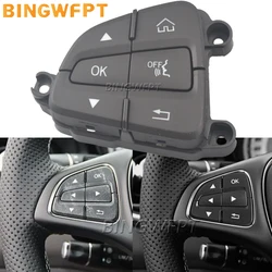HighQuality Steering Wheel Switch Button Assembly Phone Control Key For Mercedes Benz C GLC W205 W253 09990502009107 A0999050200