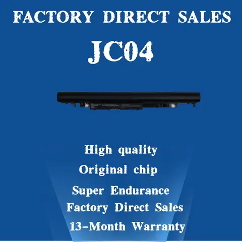 Factory Direct Sale JC04 JC03 Laptop Battery For HP 15-BS 15-BW 17-BS HSTNN-PB6Y 919682-831 HSTNN-LB7W HSTNN-DB8E HSTNN-HB7X