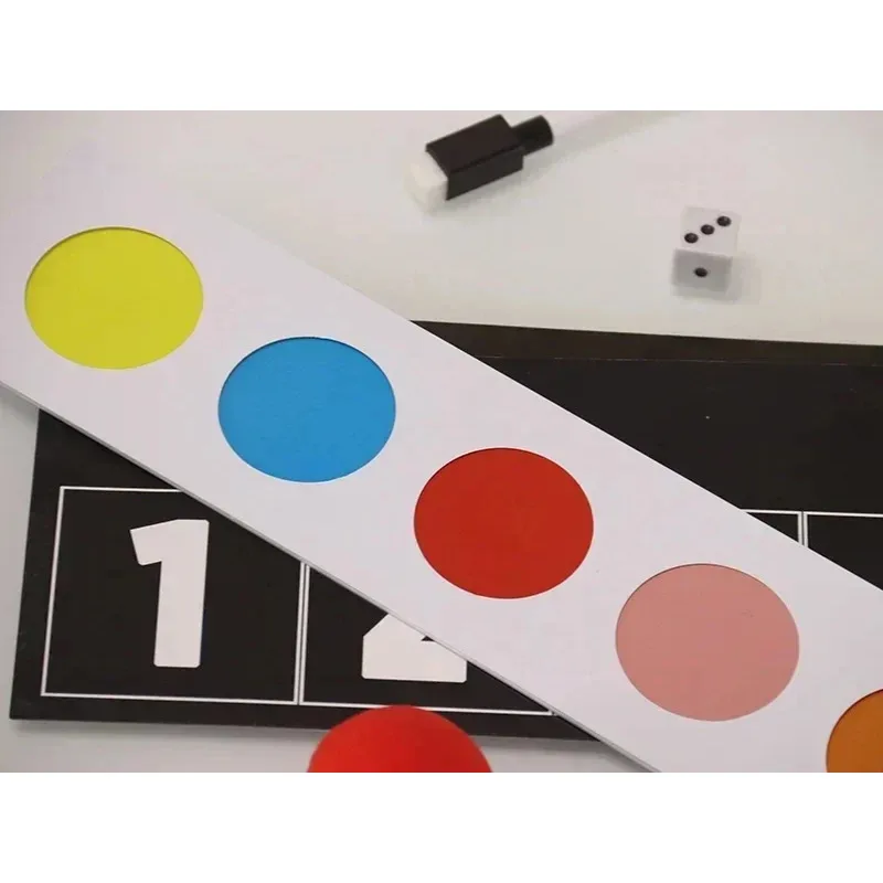 Color Match Board By J.C Magic Mentalism Stage Magic Trick Color Prediction Magicians Prop Accessory Illusion Gimmick