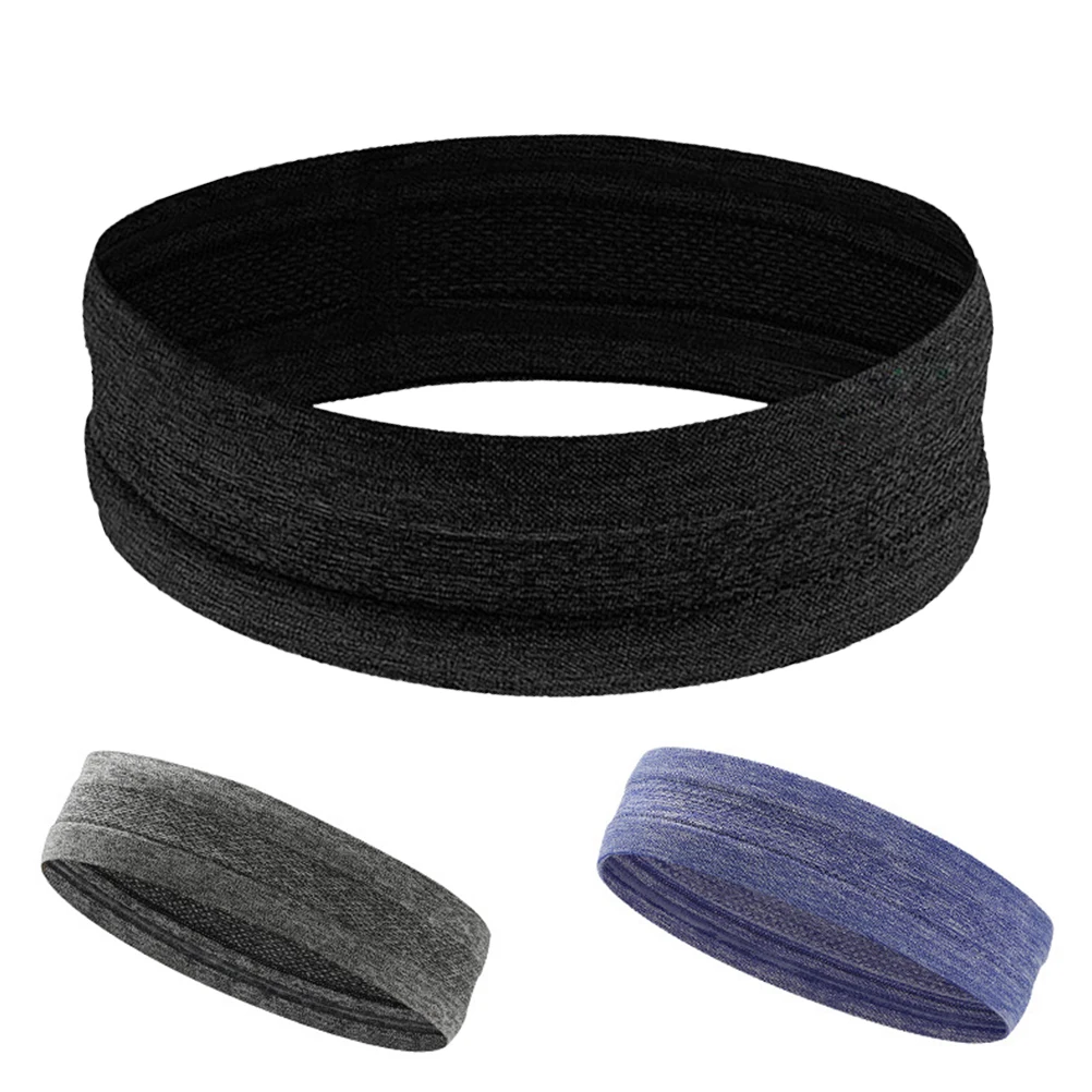 

Adjustable Sports Yoga Sweatbands Nylon Headband For Women Fitness Running Spa Makeup Wrap Reusable Headband Purple