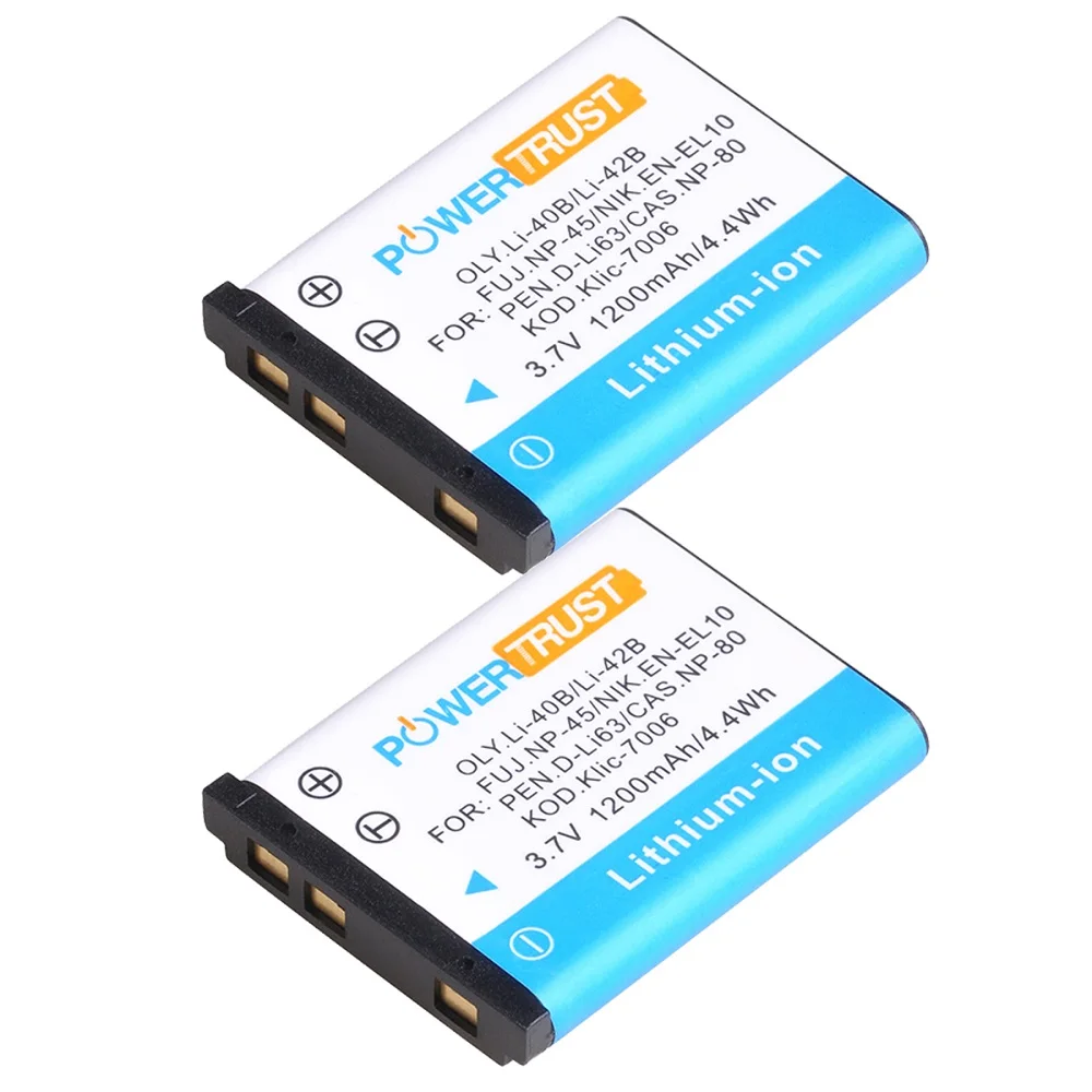 

NP-45/NP-45A/NP-45S Battery for Fujifilm INSTAX Mini 90 Fuji FinePix XP140 XP130 XP120 XP90 XP70 XP30 XP20 T550 T510 T500 T400