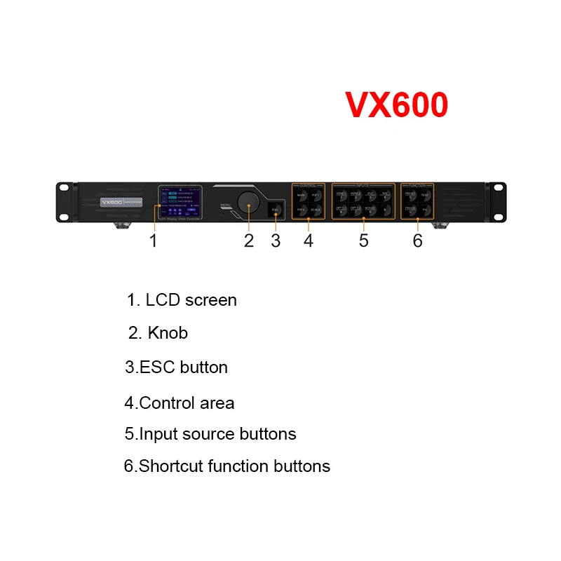 All-in-one Best quality Nova NovaStar Video Processor VX400 VX600 VX1000 Novastar Led Video Control Processor Full Color Screens