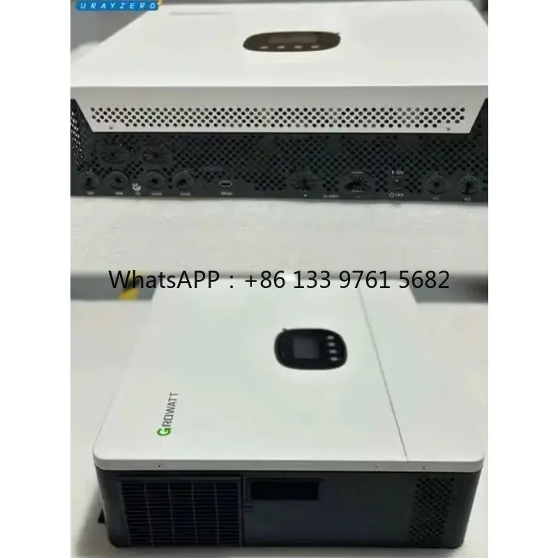 Gorąca Wyprzedaż 2025 Promocja Dostępne Od Ręki Inwertery Growatt 10kW Hybrydowe Systemy Inwerterowe Sieciowe Growatt Hybrydowe Onduleur Inwertery 12kW 3kW 5kW