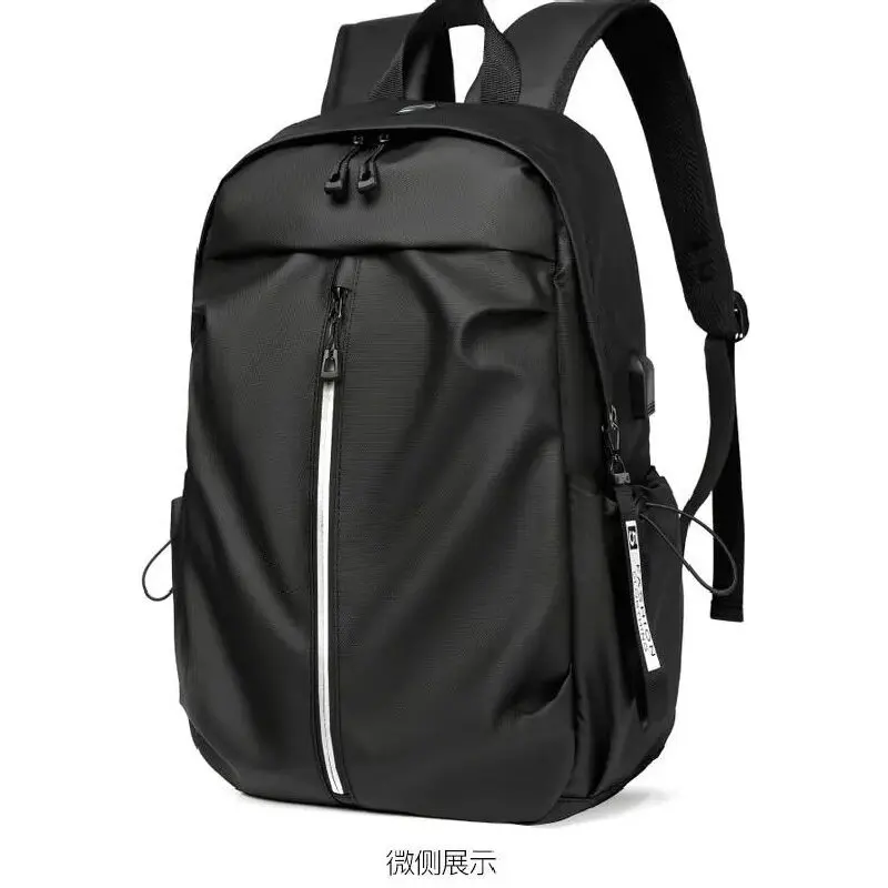 Mochila impermeable multifuncional para hombre, bolsa para ordenador portátil de negocios, con carga Usb, informal, para la escuela, novedad