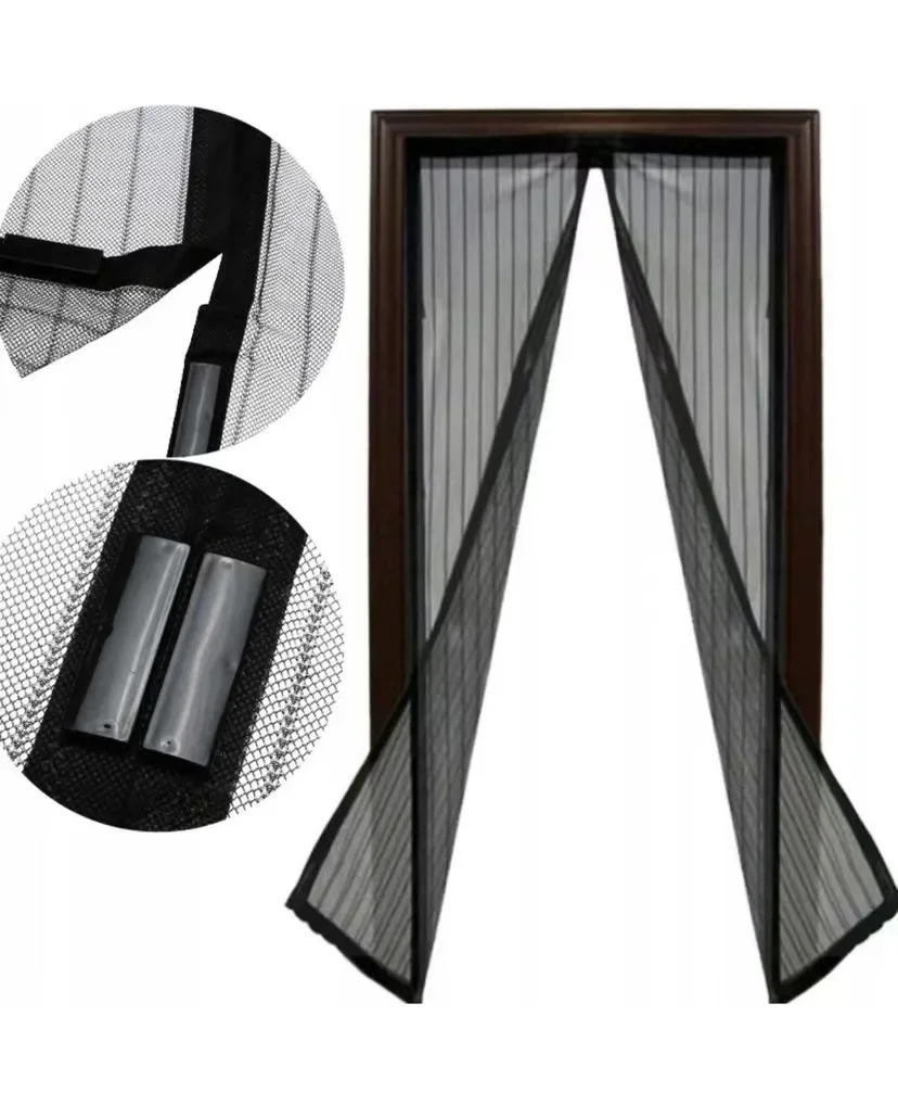 Automatic Closing Magnetic Mosquito Net Door Window Curtains 80/90/100 Cms Curtain Shades Screen Home Textile Garden