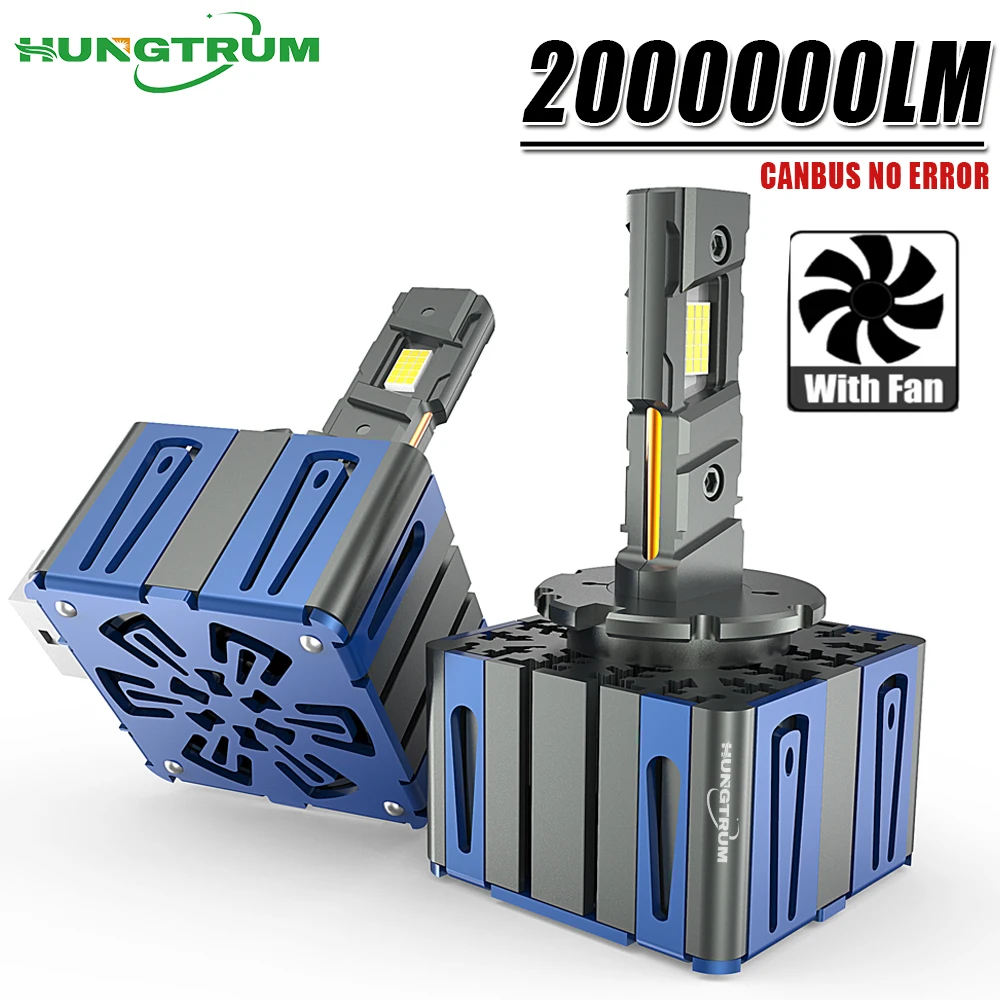 

Светодиодные лампы D1S D3S CANBUS для фар, аналог ксеноновых ламп 1:1, суперяркие, HID D2S D4S D8S D1R D2R D3R D4R, улучшенные лампы Turbo LED для автомобиля