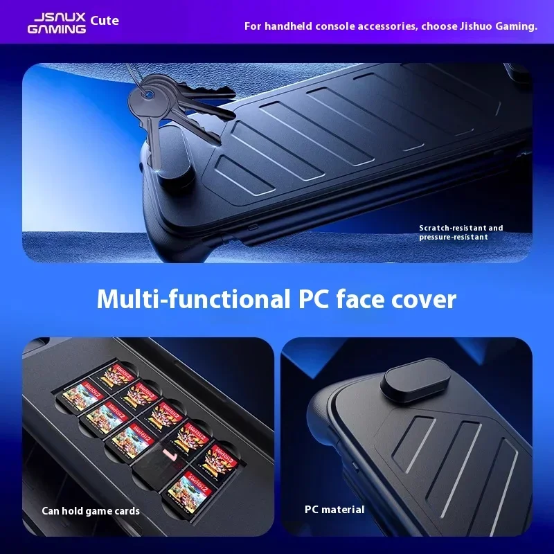 Jsaux capa protetora de corpo inteiro para switch 2 ns2, capa frontal resistente a quedas, à prova de choque para acessórios de console ns2