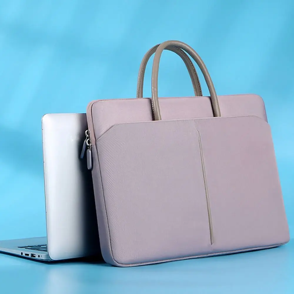 Durable Shockproof Tablet Protective Case Waterproof Solid Color Tablet Sleeve Bag Portable Simple Computer Storage Bag Business