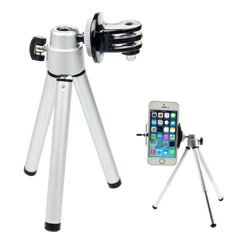 1-5PCS Phone Tripod Stand Universal Aluminum Alloy Tripod for Gopro iPhone Camera Universal Photography Tripod Camera Accessory