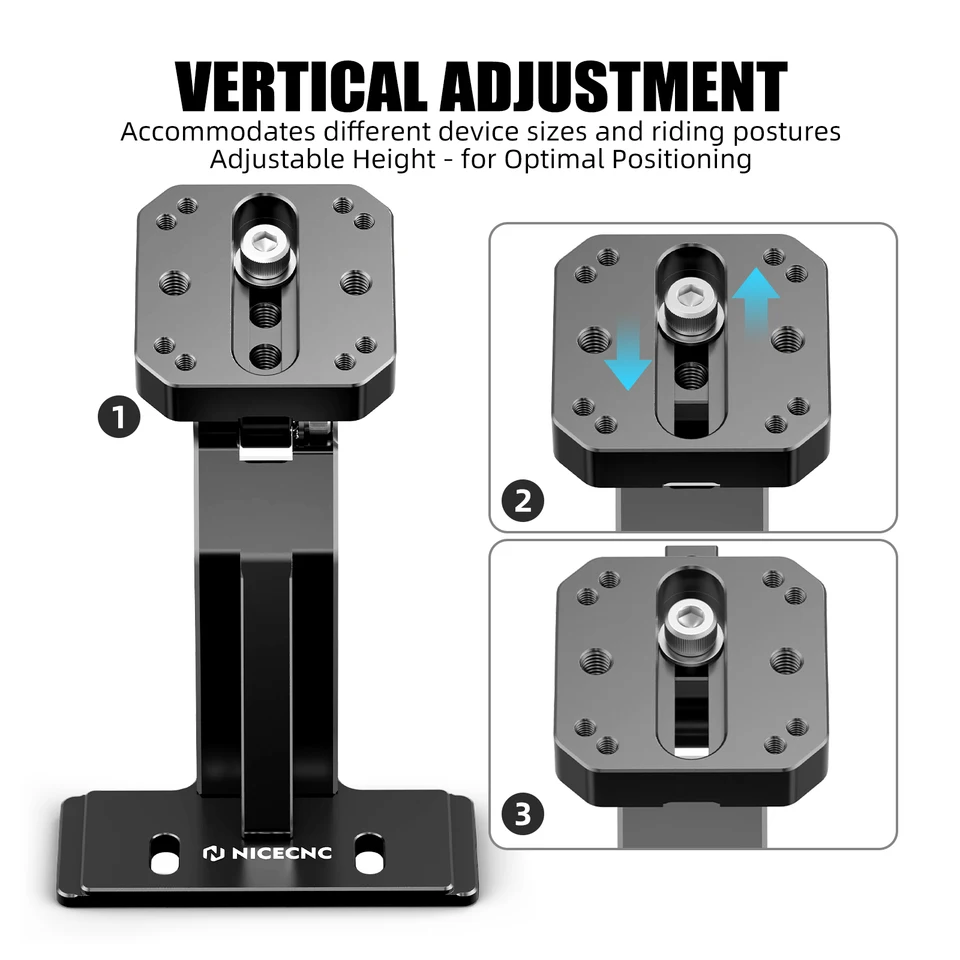 For KTM 390 Adventure R X 2025 2026 Adjustable GPS Mount