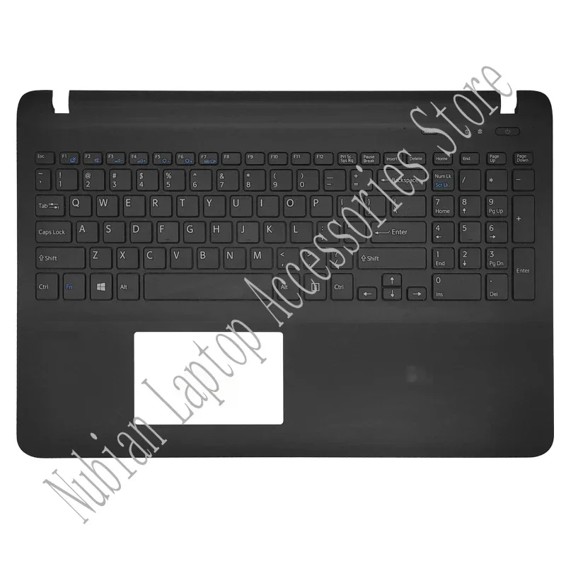 New For vaio svf152c29x notebook housing svf15 svf152 Laptop Body Case Back Cover/Bezel/Plamrest/Bottom Case No Touch - Image 4
