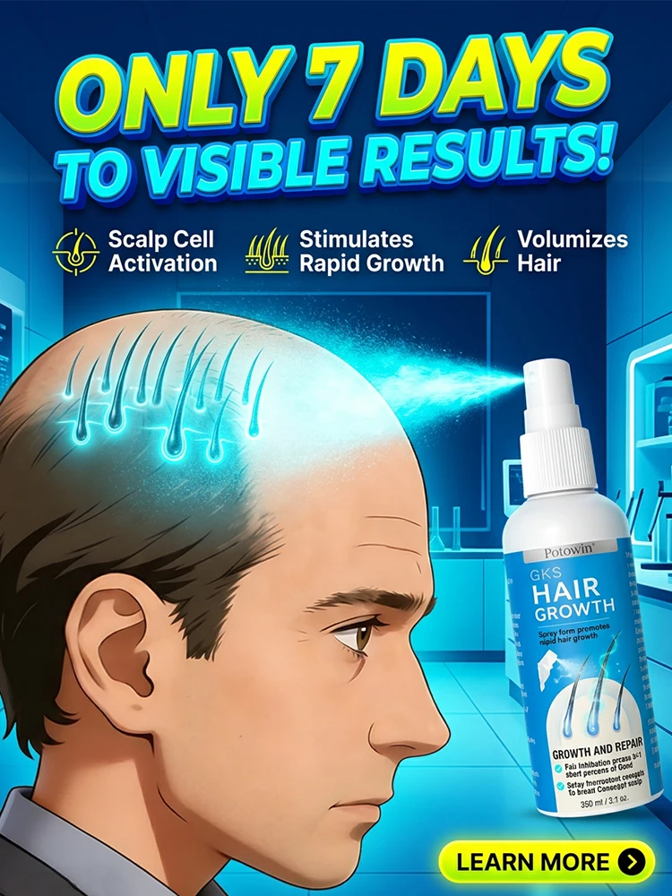 

Fast Hair Growth Spray, Strengthen Hair Roots