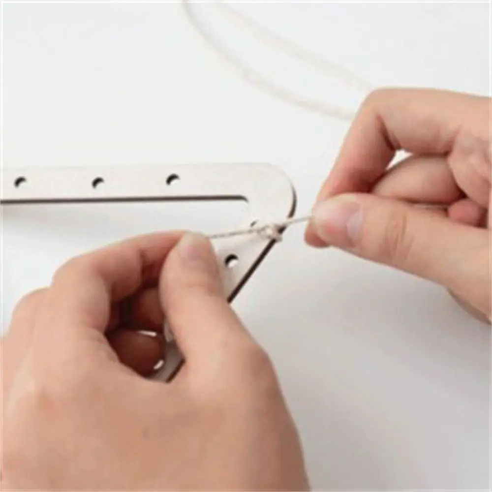 Table Ornaments Children Educational  Weave Xmas Gift DIY Assembly Christmas Wool Tree Christmas Stocking Christmas Bells