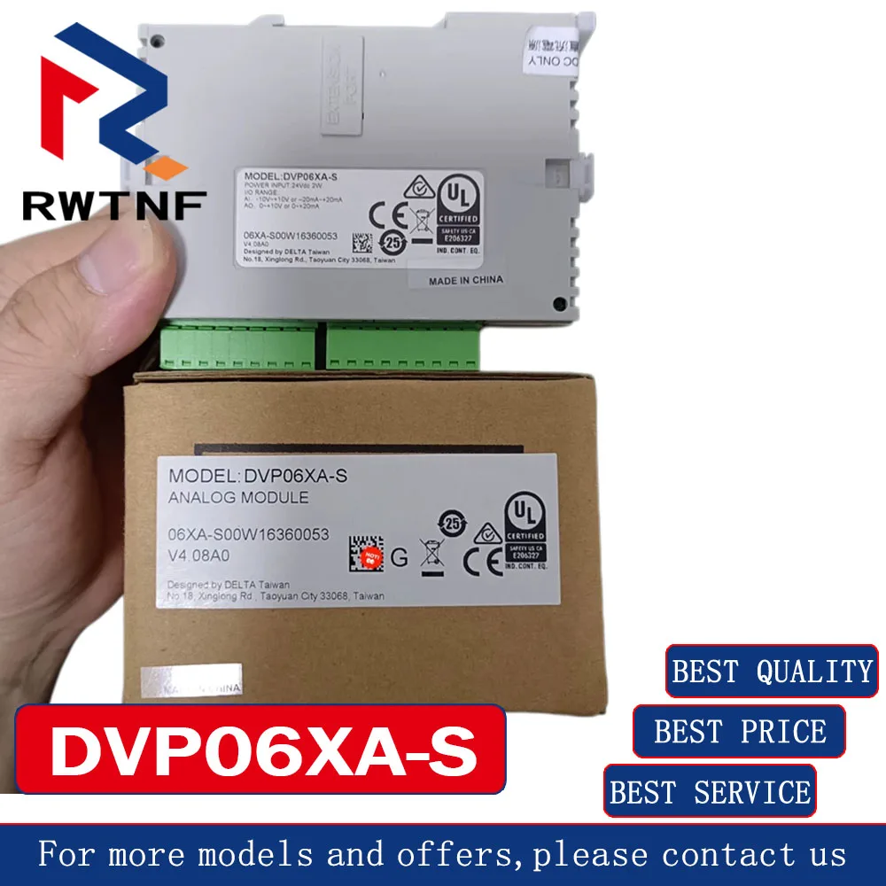 Brand New Genuine DVP06XA-S Delta Programmable Logic Controller 100% original