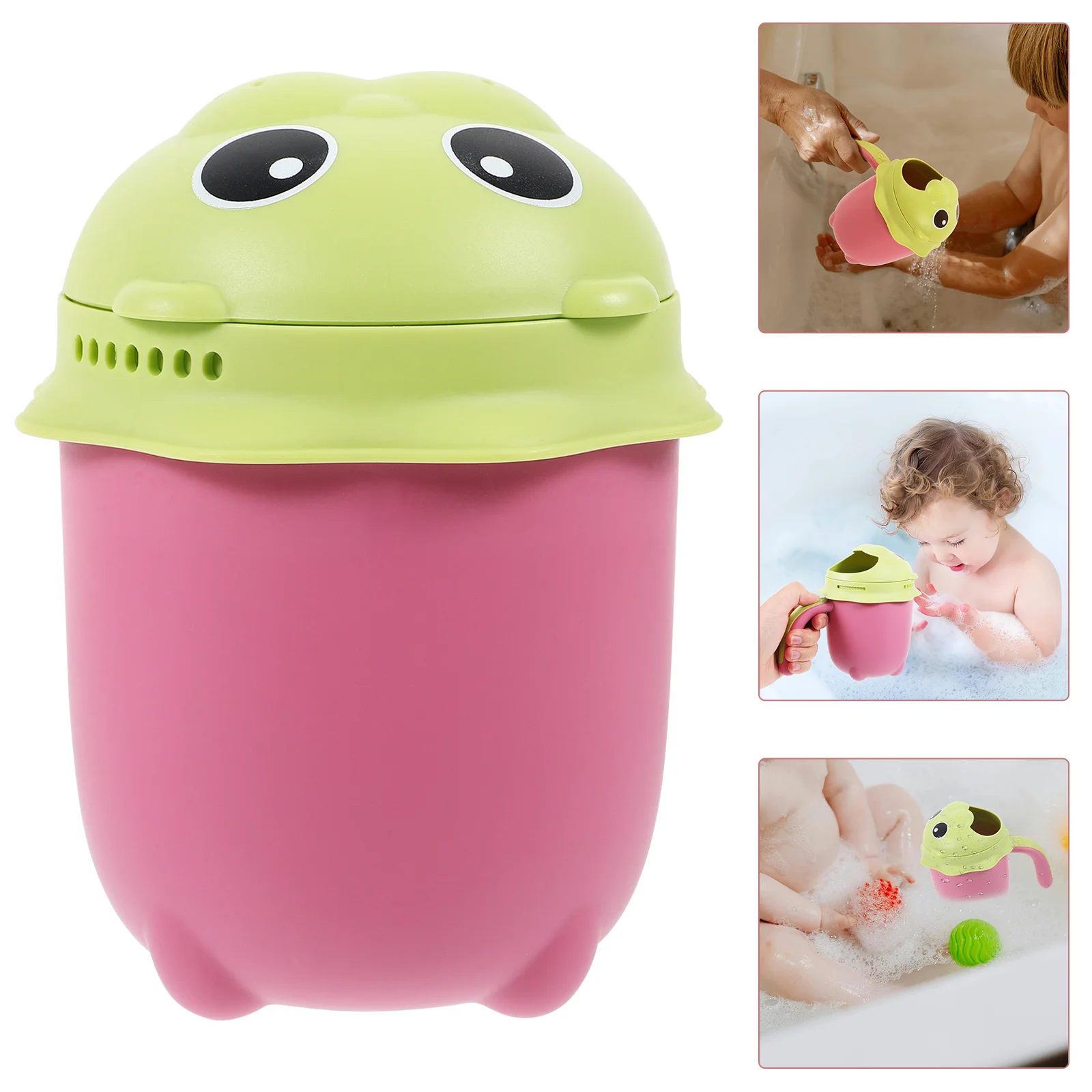 Baby Shampoo Rinse Cup PP Material Bath Rinser Cup with Large Capacity for Infant Bath Time Rinse Cups Bathroom Kids