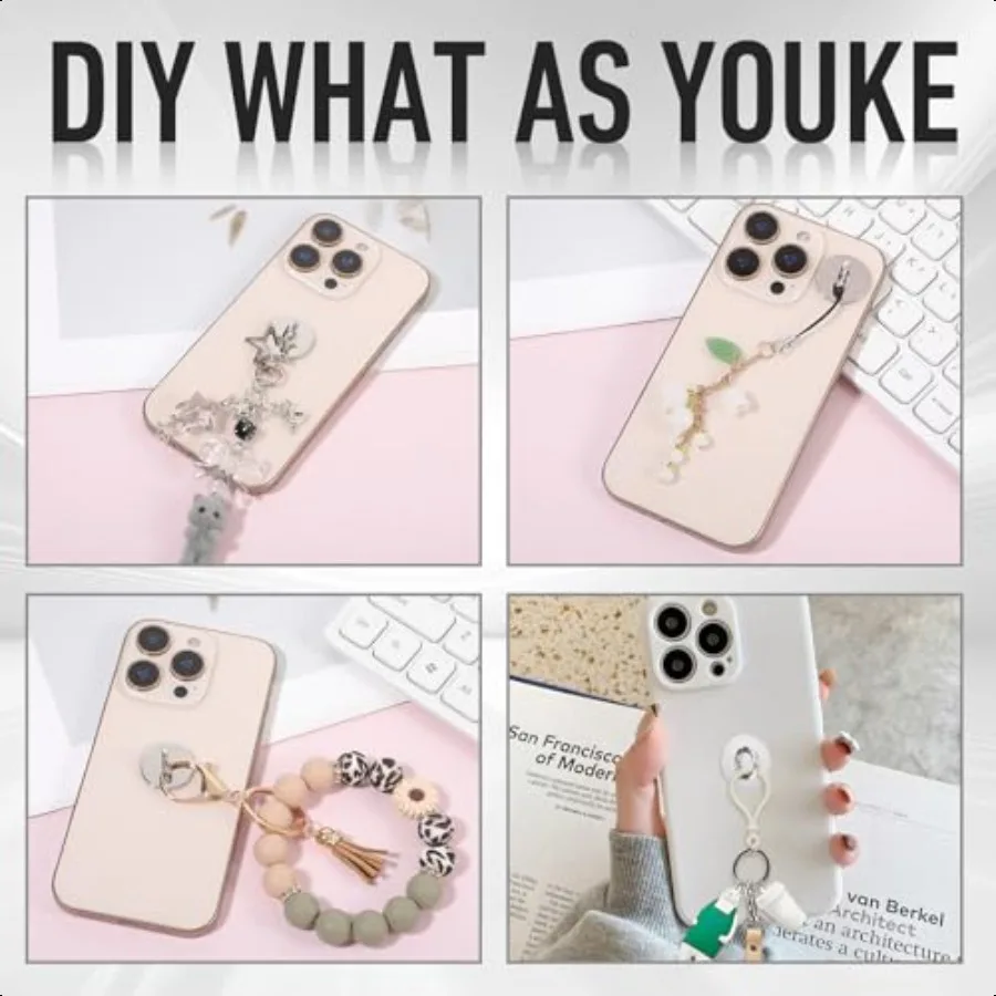 12 pezzi gancio per ciondolo per telefono anello per dito in metallo Sier supporto adesivo rotondo per impugnatura per dito per telefono carino anello per impugnatura universale per telefono