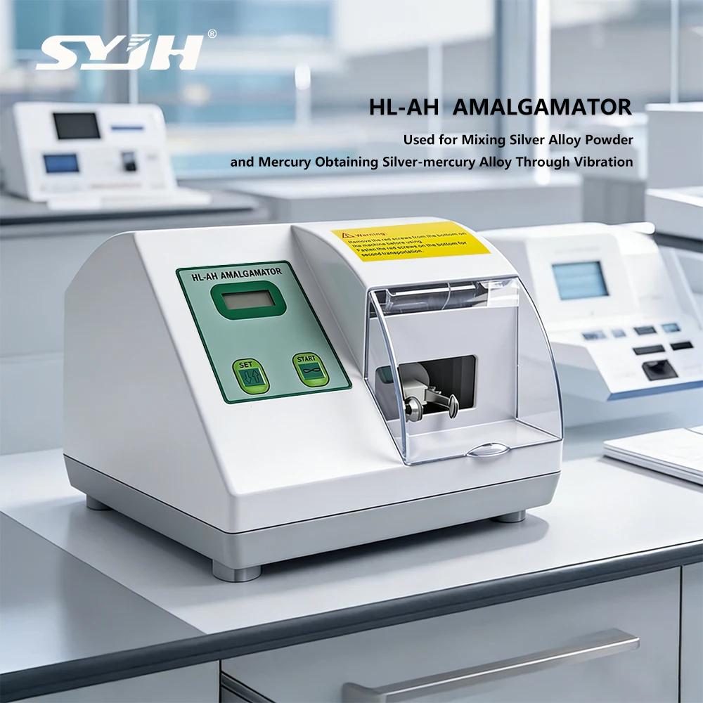 SYJH Digital Dental Lab Stirrer Blending Mixer Blending Speed ≥4200rpm  Amalgam Digital Amalgamator 110/220V Dental Equipment