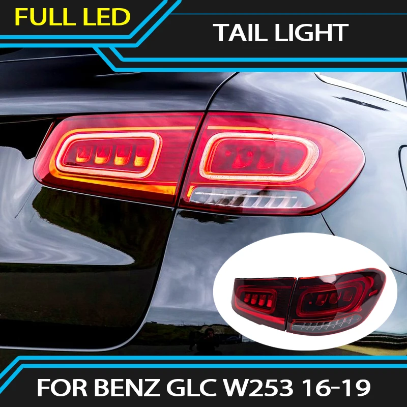 

LED Taillights For Mercedes-Benz GLC W253 GLC300 GLC350 2016-2019 Style Car Auto Accessory LED Upgrade Lamps