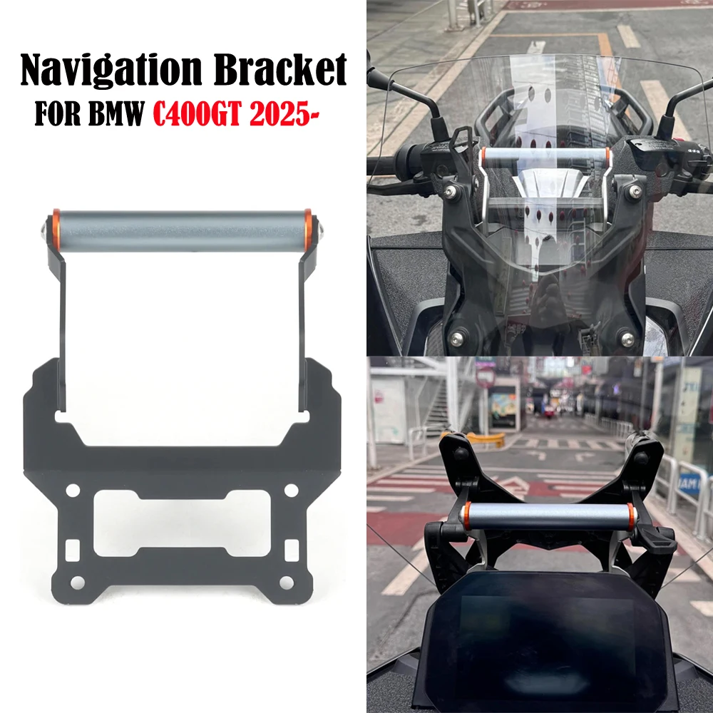 C 400 GT Motorcycle Navigation Bracket For BMW C400GT C400 GT C400GT Mobile Phone Holder Stand GPS Support Accessories