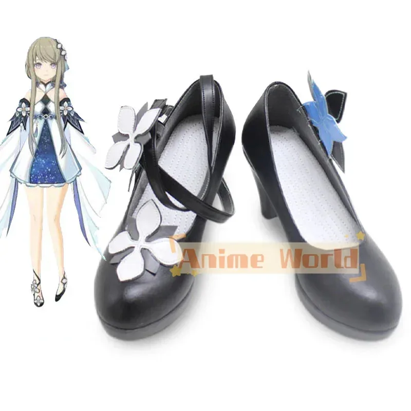 Genshin Impact Guizhong Haagentus Cosplay Shoes Halloween Carnival Boots Custom Madev;6,a'3.k;8,