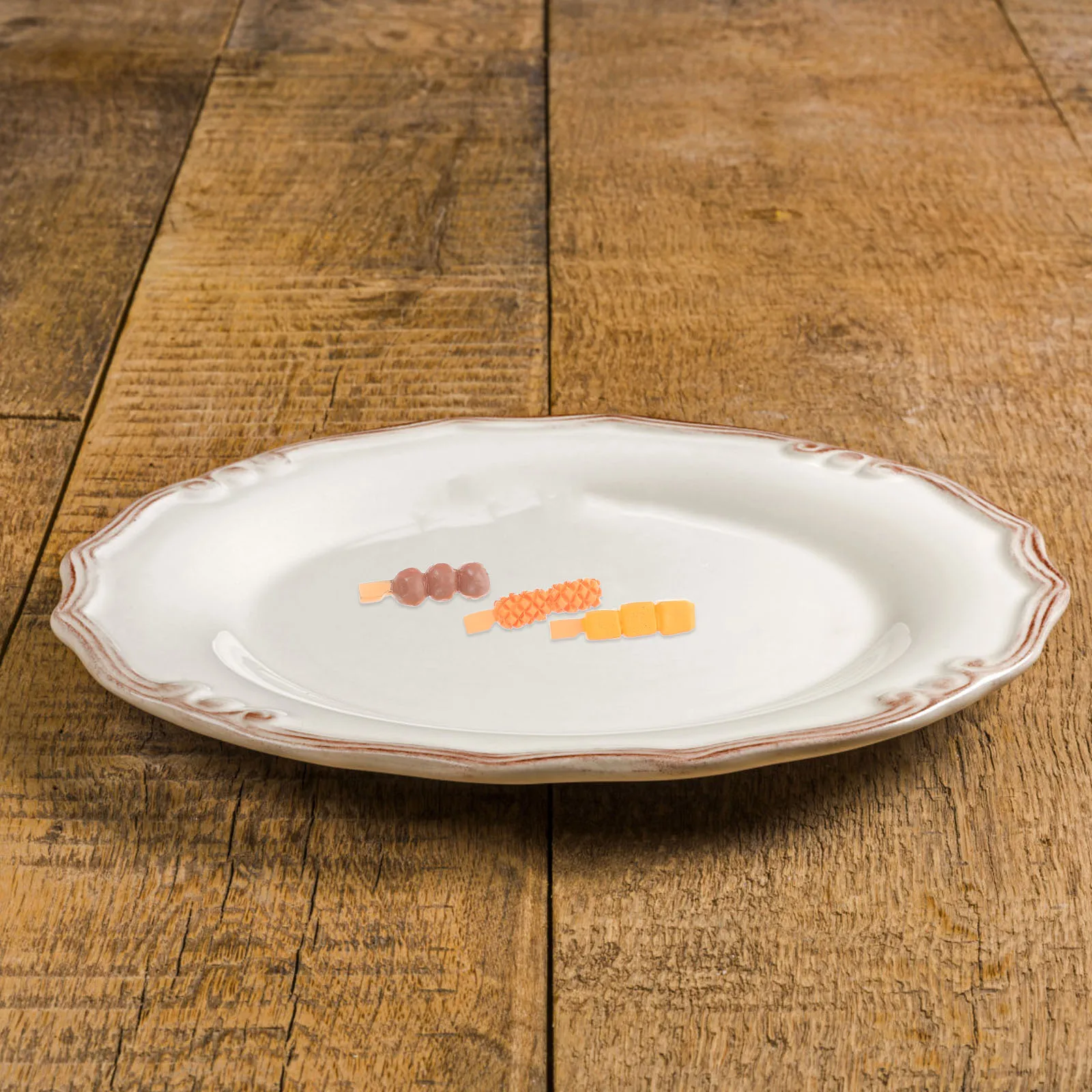 

8Pcs Realistic Fake Food Oden Skewers Creative Miniature Decoration Props for Kitchen Display Simulation Food Accessories