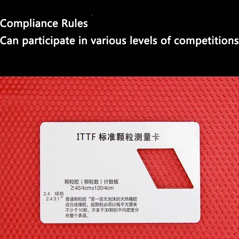 YINHE Long Pimples OX Table Tennis Rubber Lei Leilei Invisible Master VIP Special Weird Ping Pong Single Rubber Medium Particles